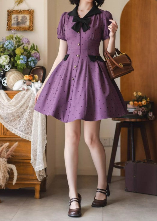 Wald-POLKA-DOT-Kleid [Forest Wardrobe]