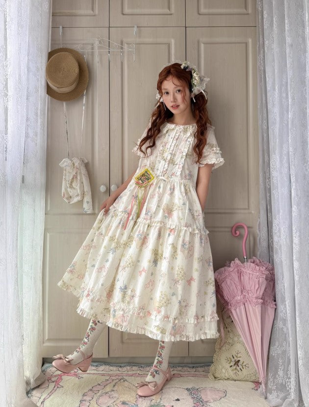 [Pre-orders until June 8th] Flower Diary Dress [Umeko]