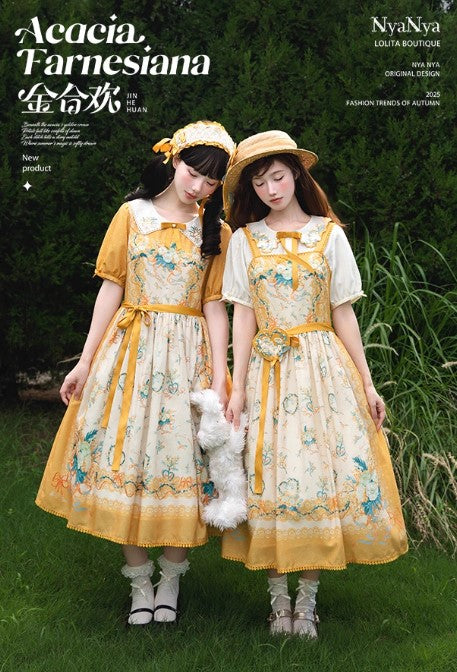 【受注予約~8/20】Acacia Farnesiana 2.0 ワンピース【NyaNya】