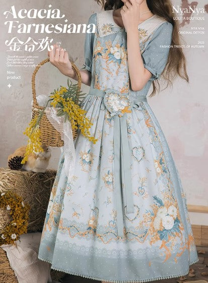 【受注予約~8/20】Acacia Farnesiana 2.0 ワンピース【NyaNya】