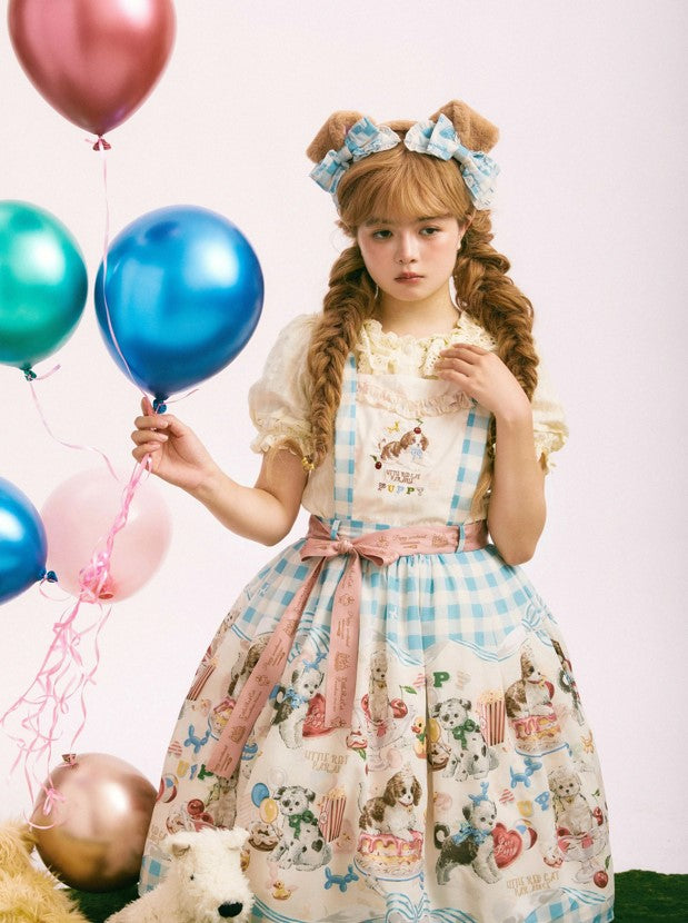 Hunde-Konditor-Pulloverrock [Little Red Cat Paradise]