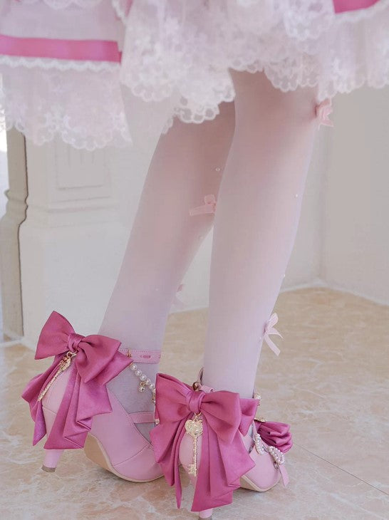 魔女の鍵 クロスストラップシューズ【Sheep Puff】