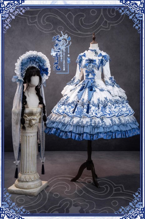 中国ロリータ　bramble rose　epetice Butterfly Love Dress [Bramble Rose] – Epetice