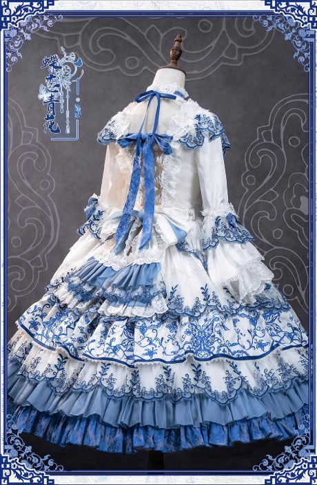 【受注予約~8/28】Butterfly Love ワンピース【Bramble Rose】