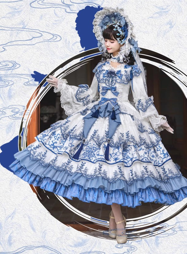 【受注予約~8/28】Butterfly Love ワンピース【Bramble Rose】