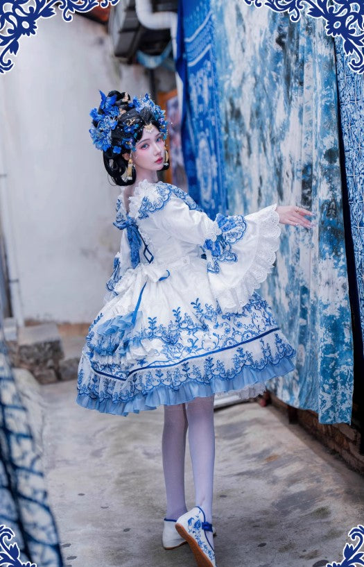 【受注予約~8/28】Butterfly Love ワンピース【Bramble Rose】