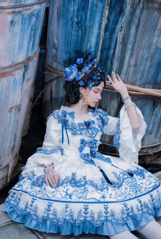 【受注予約~8/28】Butterfly Love ワンピース【Bramble Rose】