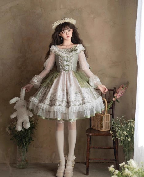 Tea Cup Rabbit ワンピースセット【Melonshow】