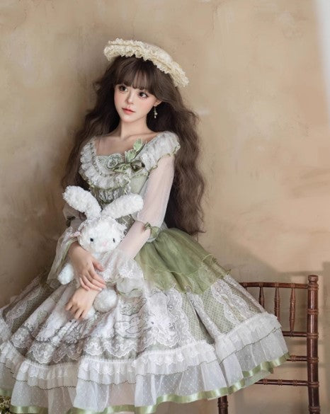 Tea Cup Rabbit ワンピースセット【Melonshow】