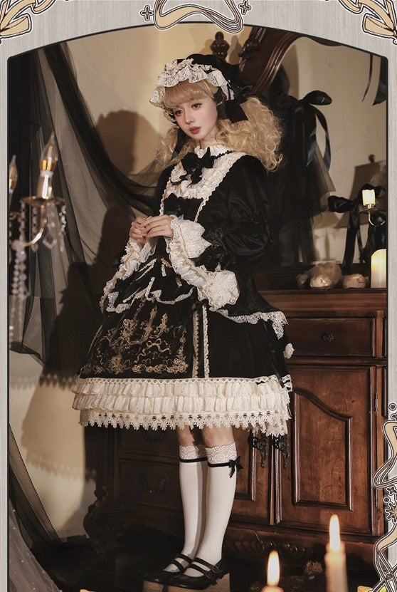 【受注予約~8/27】Candle Doll ワンピース【Bramble Rose】