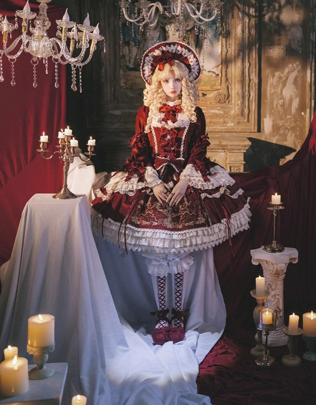 【受注予約~8/27】Candle Doll ワンピース【Bramble Rose】