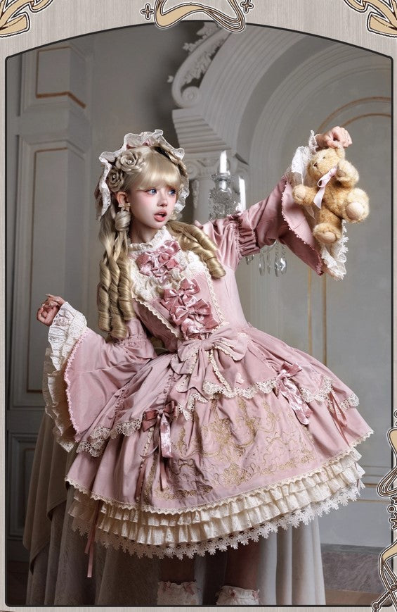 【受注予約~8/27】Candle Doll ワンピース【Bramble Rose】