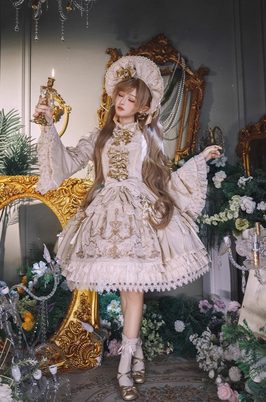 【受注予約~8/27】Candle Doll ワンピース【Bramble Rose】