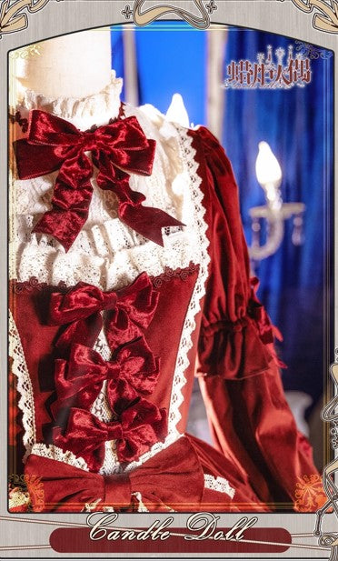 【受注予約~8/27】Candle Doll ワンピース【Bramble Rose】