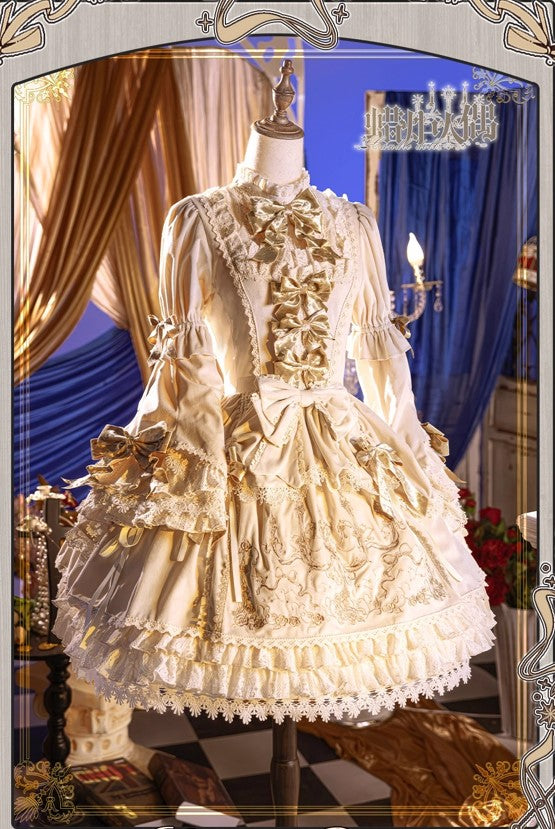 【受注予約~8/27】Candle Doll ワンピース【Bramble Rose】