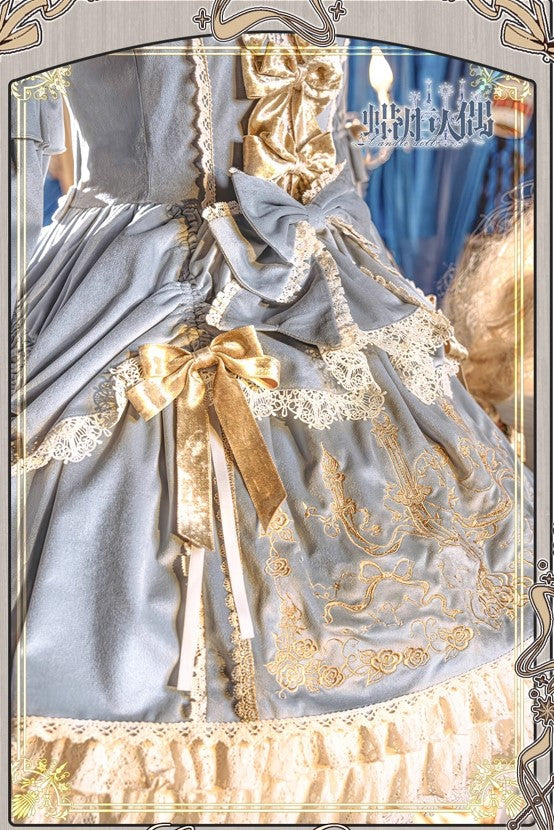 【受注予約~8/27】Candle Doll ワンピース【Bramble Rose】