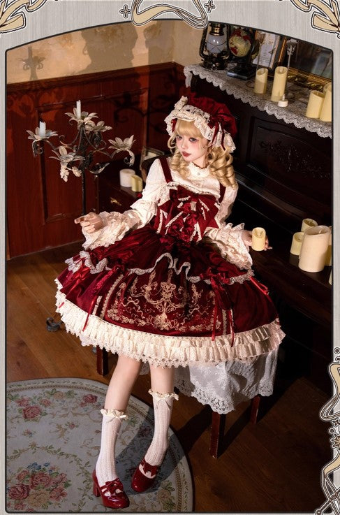 【受注予約~8/27】Candle Doll トップス【Bramble Rose】