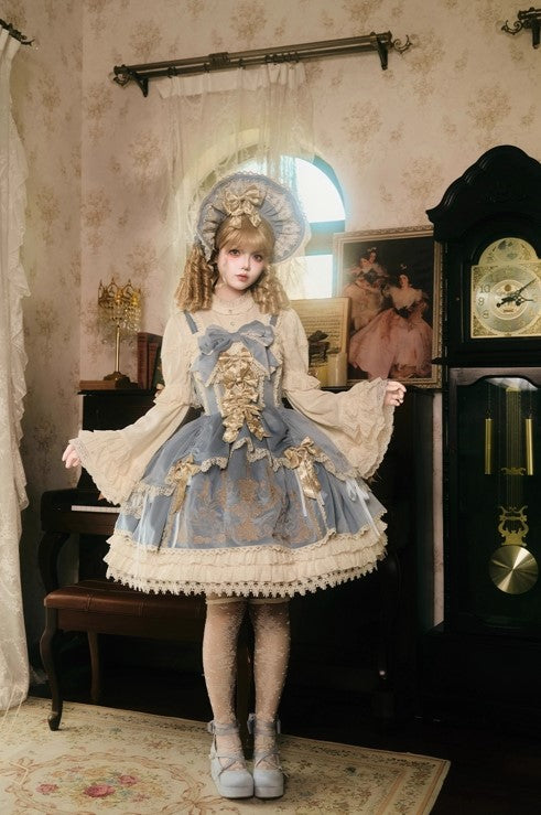 【受注予約~9/16】Candle Doll ジャンパースカート【Bramble Rose】