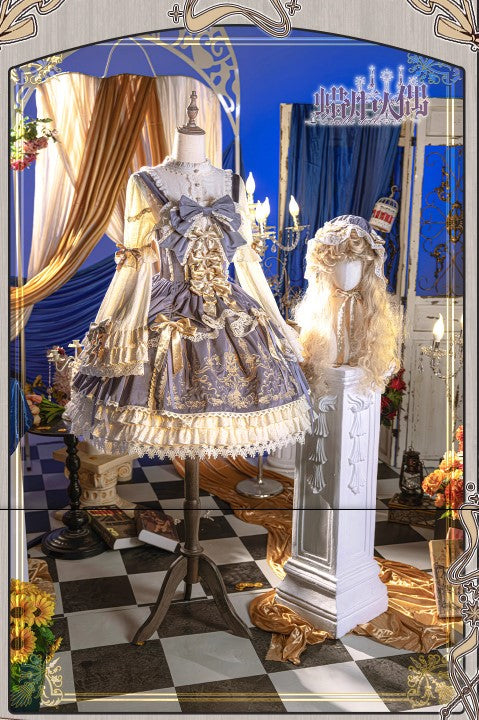 【受注予約~8/27】Candle Doll ジャンパースカート・フルセット【Bramble Rose】