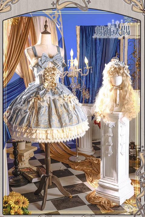 【受注予約~8/27】Candle Doll ジャンパースカート・フルセット【Bramble Rose】