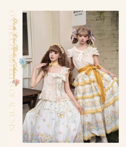 【受注予約~9/4】Clear Autumn ワンピース・スカート【Milkira Campus】