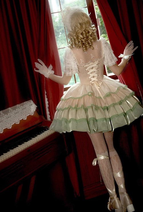 Sunset over the River ドットチュールトップス【With Puji】