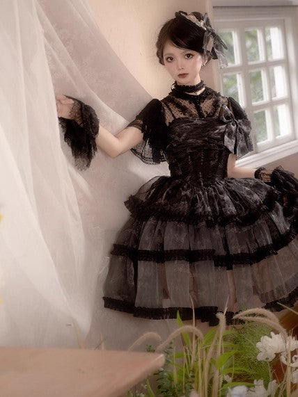 Sunset over the River ドットチュールトップス【With Puji】