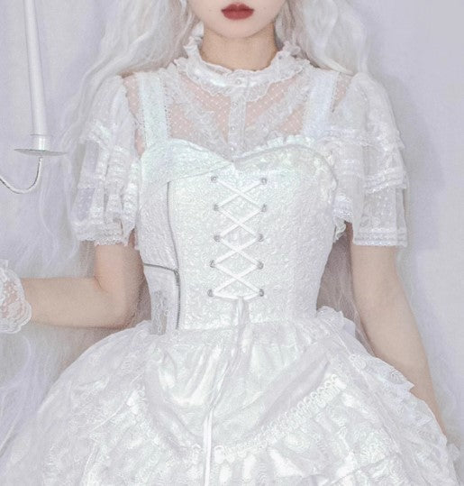 Sunset over the River ドットチュールトップス【With Puji】