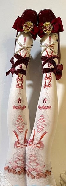 クリスタルジェム タイツ【Red Maria】