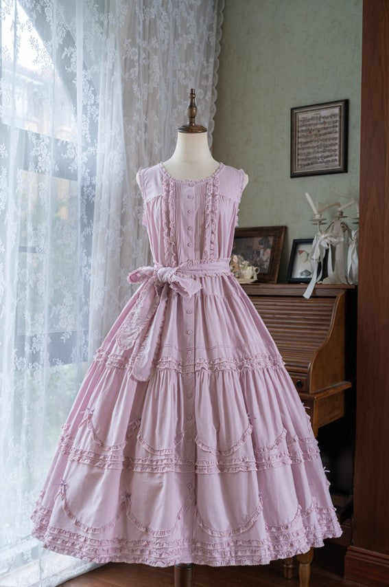 【受注予約~9/24】Warm Sun Palette ジャンパースカート(タイプ1) ショート丈【暖屿洋装】