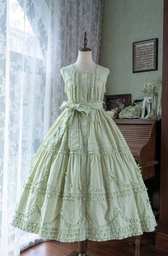 【受注予約~9/24】Warm Sun Palette ジャンパースカート(タイプ2) ノーマル丈【暖屿洋装】