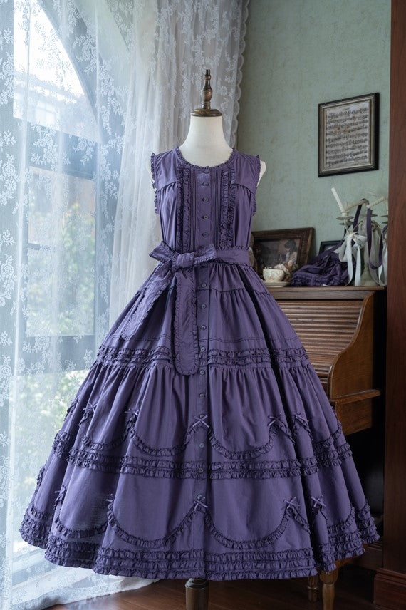 [Vorbestellungen bis 24. September] Warm Sun Palette Jumper Skirt (Typ 2) Lange Länge [Warm Sun Western Clothing]