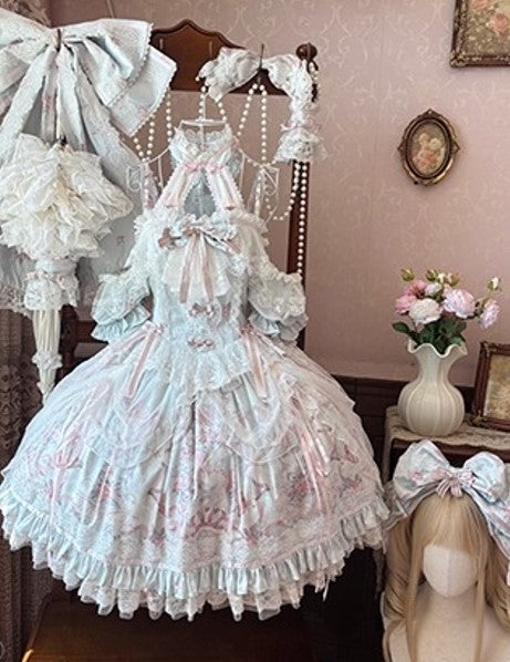 [Pre-orders open until March 18th] Carousel Bloom Dress [Dream Lolita]