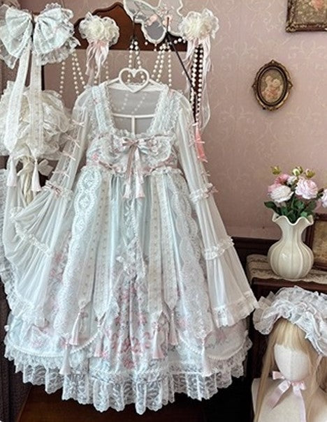 [Pre-orders open until March 18th] Carousel Bloom Dress [Dream Lolita]