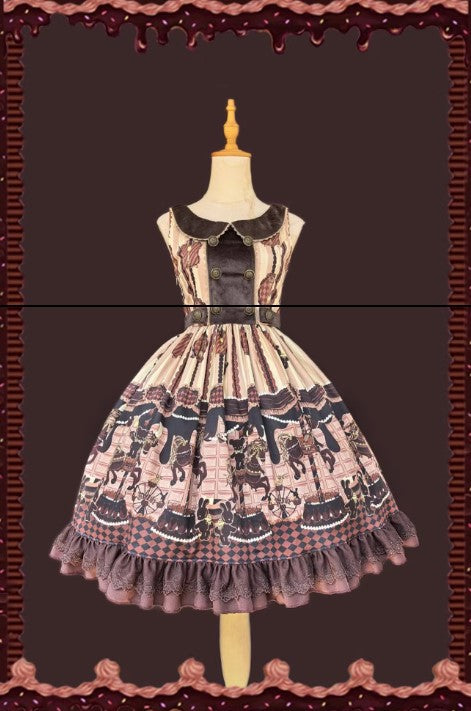 Chocolate Trojan ジャンパースカート【Infanta】