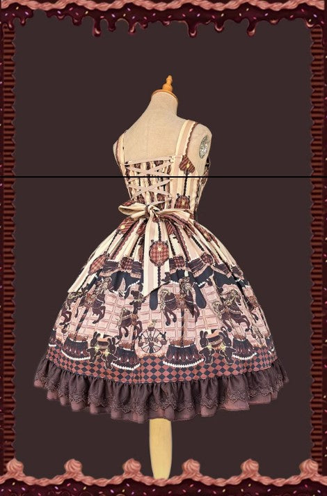 Chocolate Trojan ジャンパースカート【Infanta】