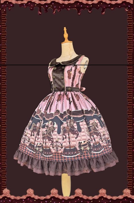 Chocolate Trojan ジャンパースカート【Infanta】