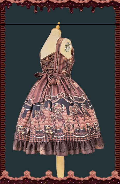 Chocolate Trojan ジャンパースカート【Infanta】