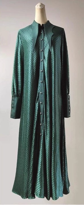 【受注予約~10/16】Twin Dragon ロングブラウス【麋鹿】