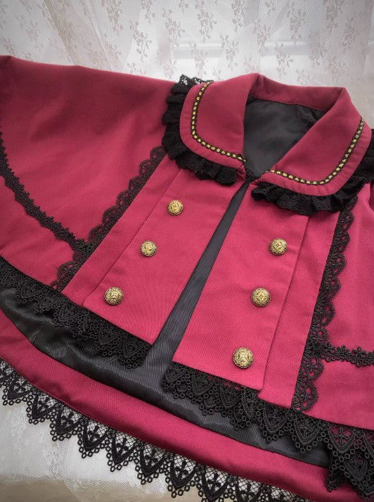 【受注予約~10/16】Dolls Night ケープ【Flower Banquet】