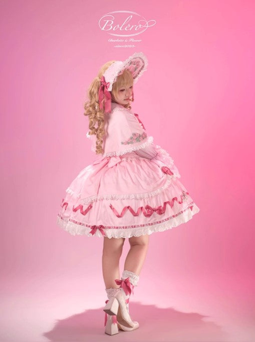 【受注予約~10/15】Bouquet Charlotte ジャンパースカート【Bolelo】