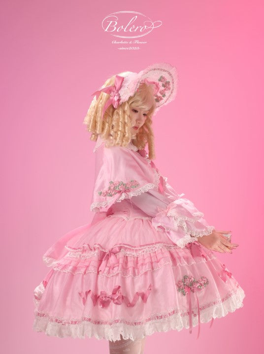 【受注予約~10/15】Bouquet Charlotte ブラウス【Bolelo】