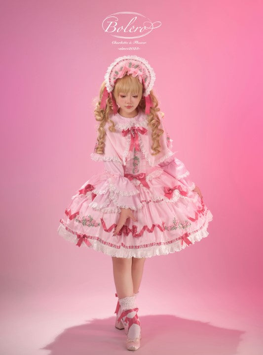 【受注予約~10/15】Bouquet Charlotte ブラウス【Bolelo】