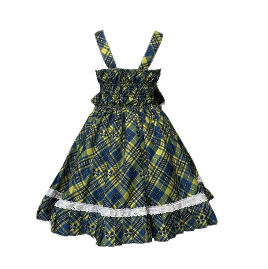 【受注予約~10/30】Tartan Girl Dress【Morpho】