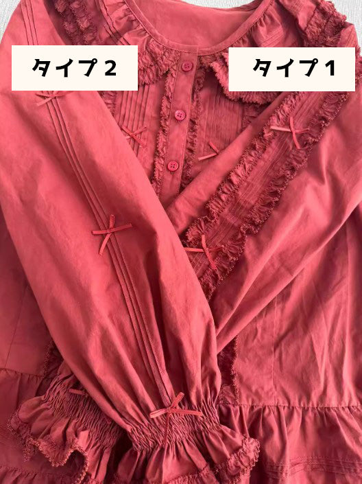 【受注予約~10/27】Warm Sun Palette ブラウス【暖屿洋装】