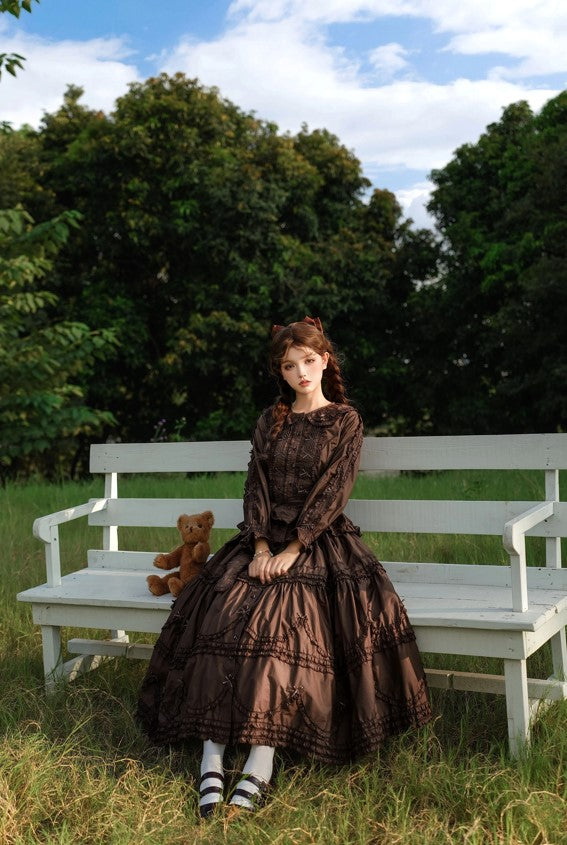 【受注予約~10/27】Warm Sun Palette スカート【暖屿洋装】