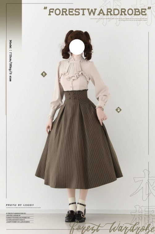 Forest Log ハイウエストスカート【Forest Wardrobe】