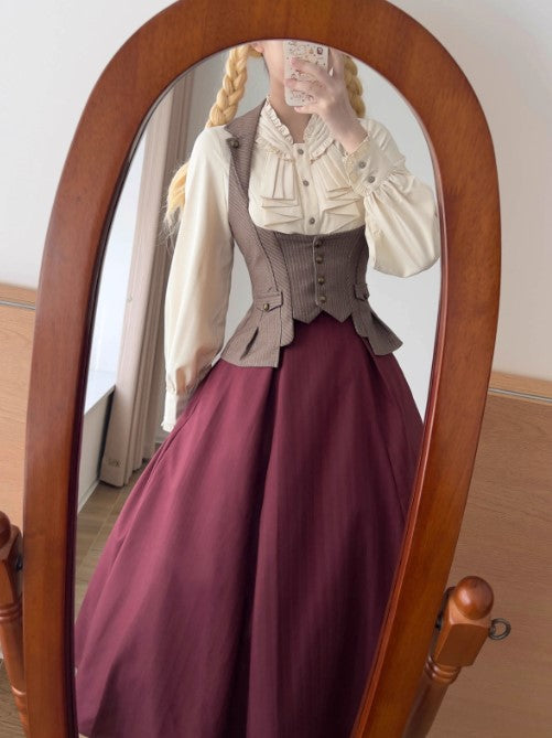 Forest Log ハイウエストスカート【Forest Wardrobe】