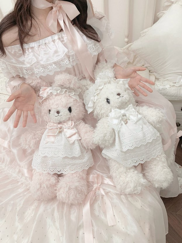 【受注予約~11/13】Rabbit Puff ぬいぐるみバッグ【Sheep Puff】