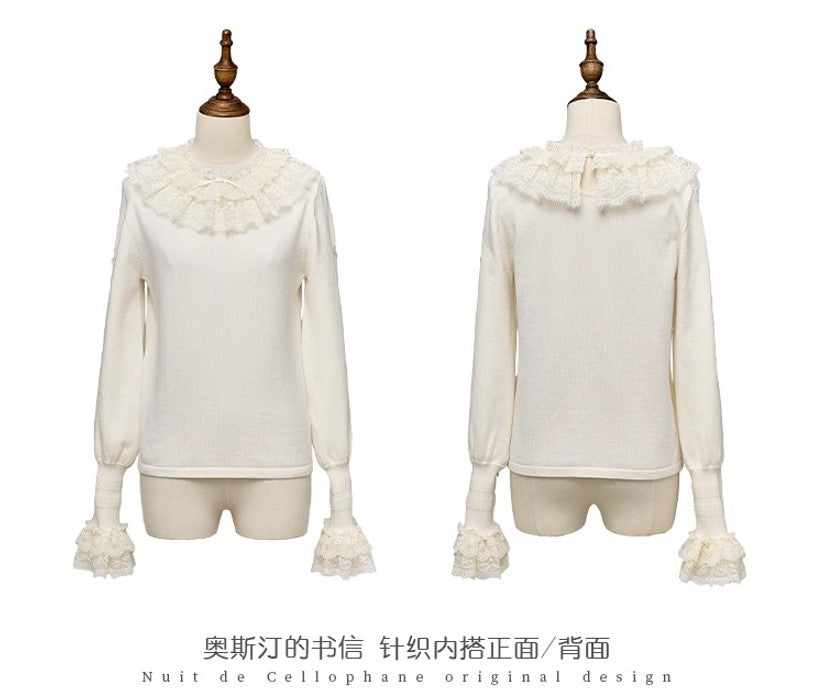 【受注予約~10/30】Austen's Letters ケープ・刺繍トップス【NDC】